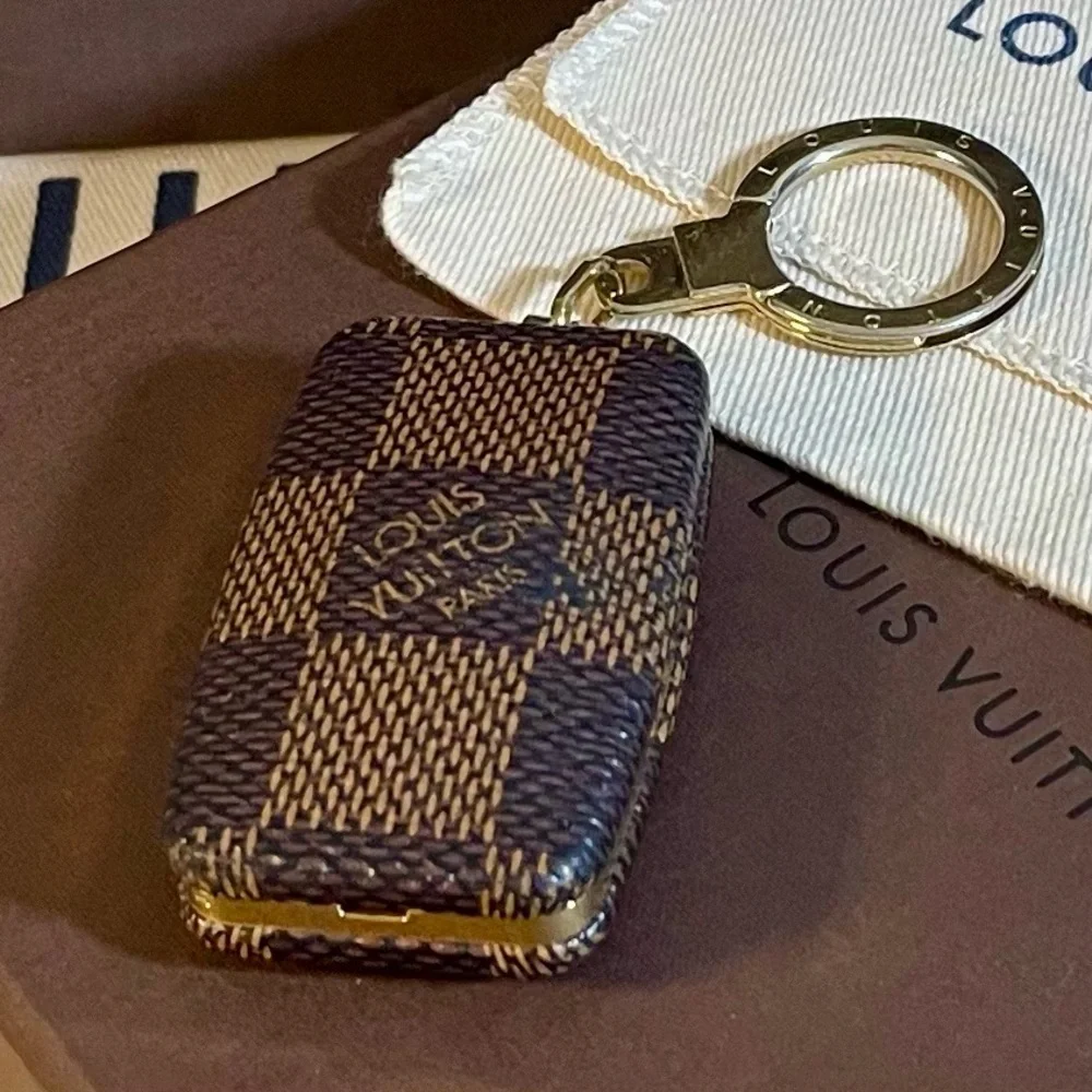 Louis Vuitton Astropill Damier Flashlight Key Chain or Bag Charm